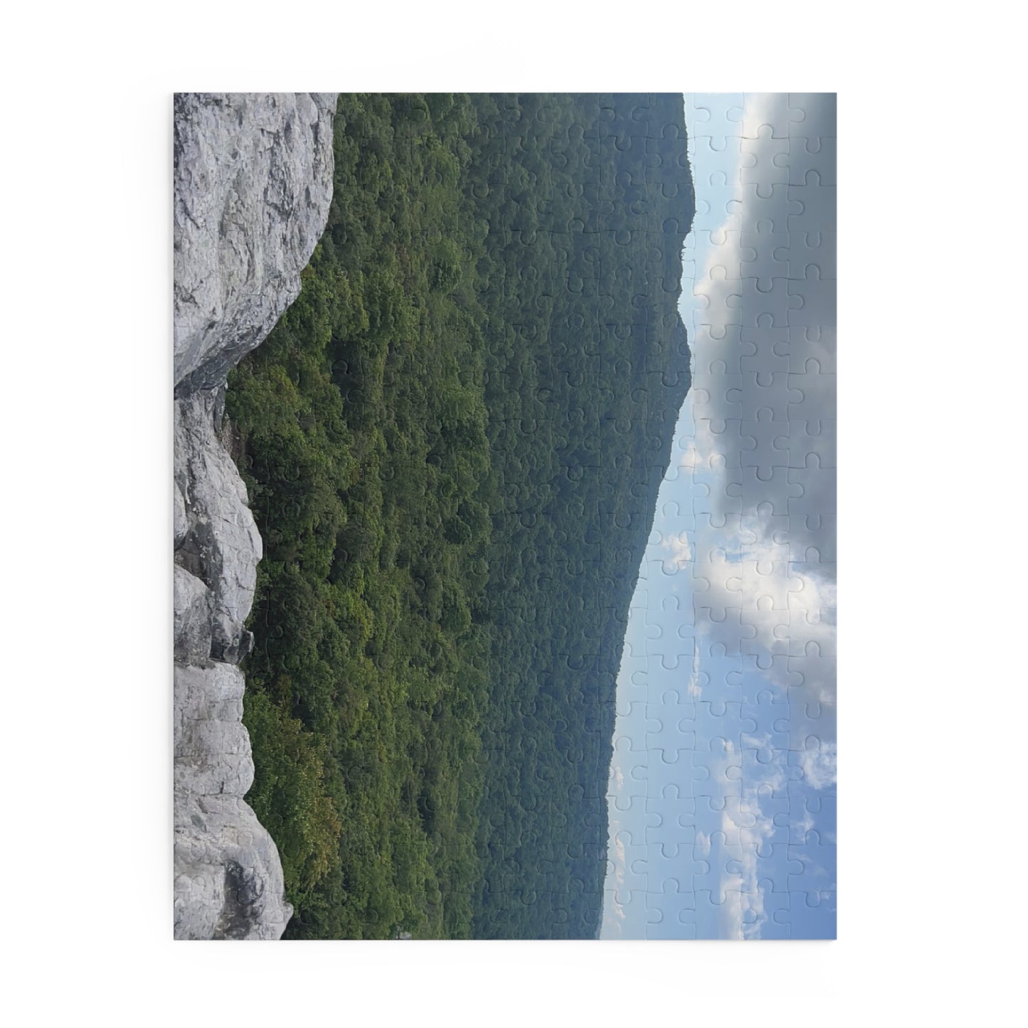 Mountain Vista Jigsaw Puzzle — Scenic Summit Landscape (120/252/500 Pieces)