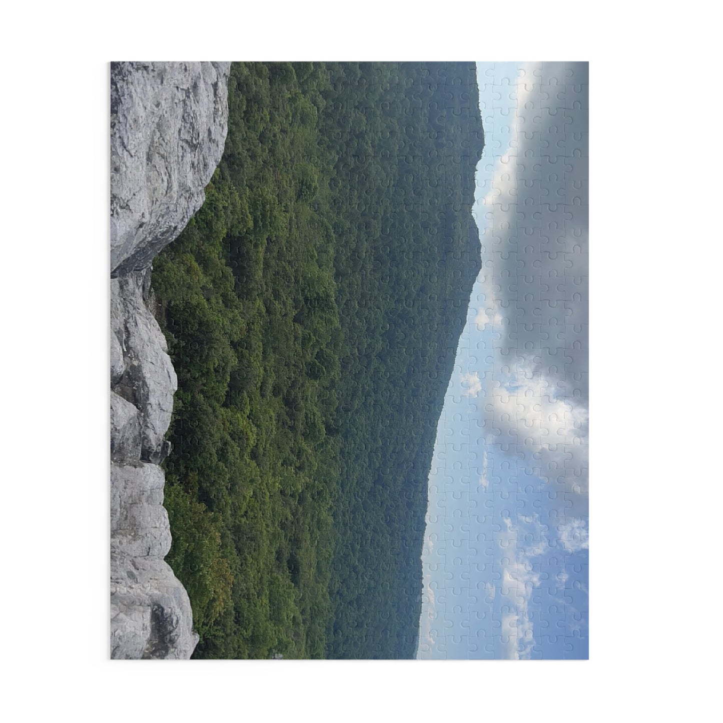 Mountain Vista Jigsaw Puzzle — Scenic Summit Landscape (120/252/500 Pieces)