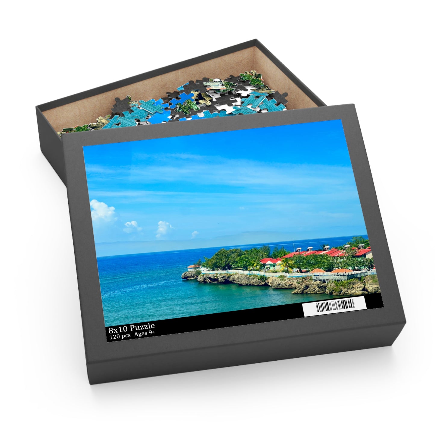 Coastal Cliffside Seascape Puzzle – Beach Ocean View Jigsaw (110–1014 pcs)