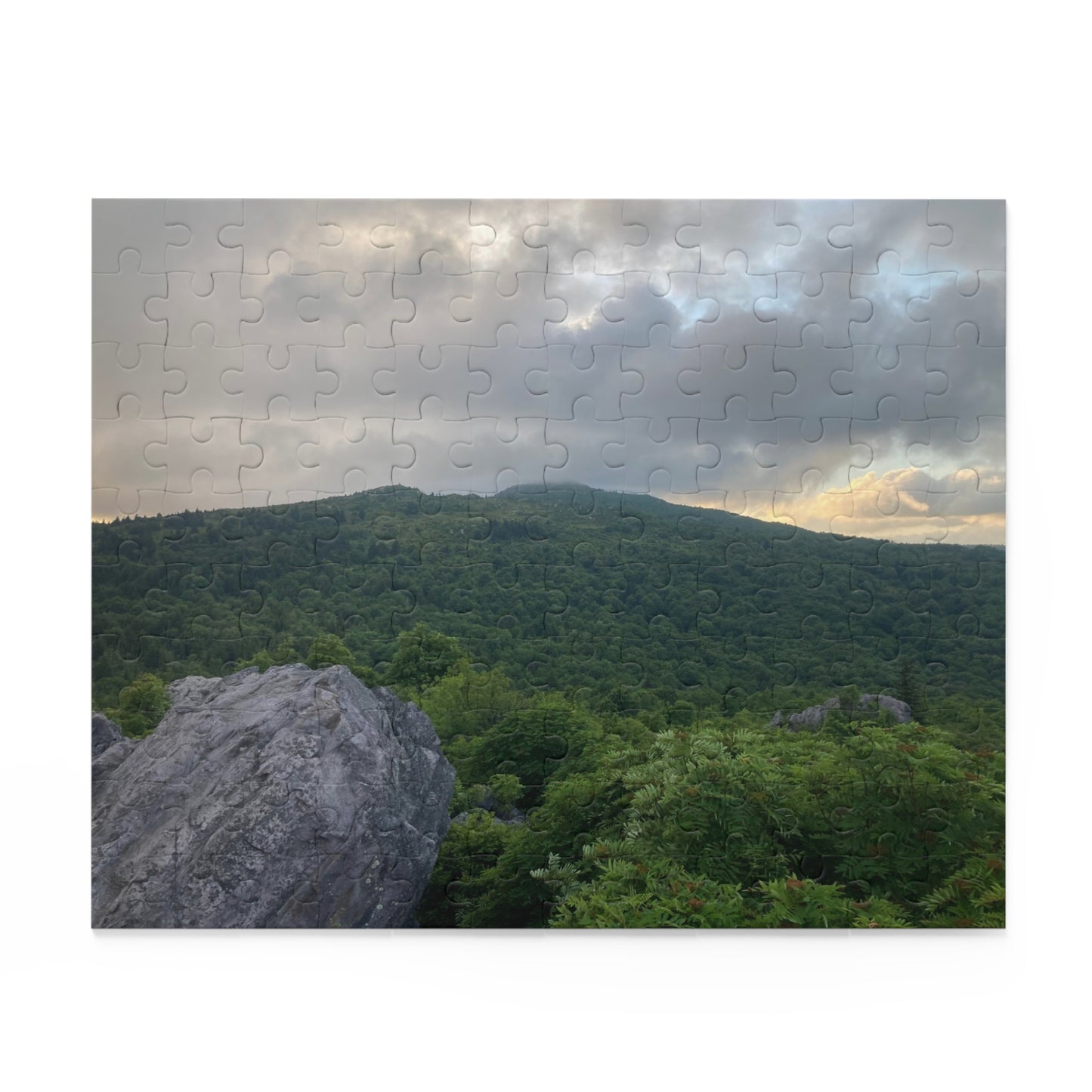 Grayson Highlands Mountain View Puzzle — 120/252/500-Piece Landscape Jigsaw