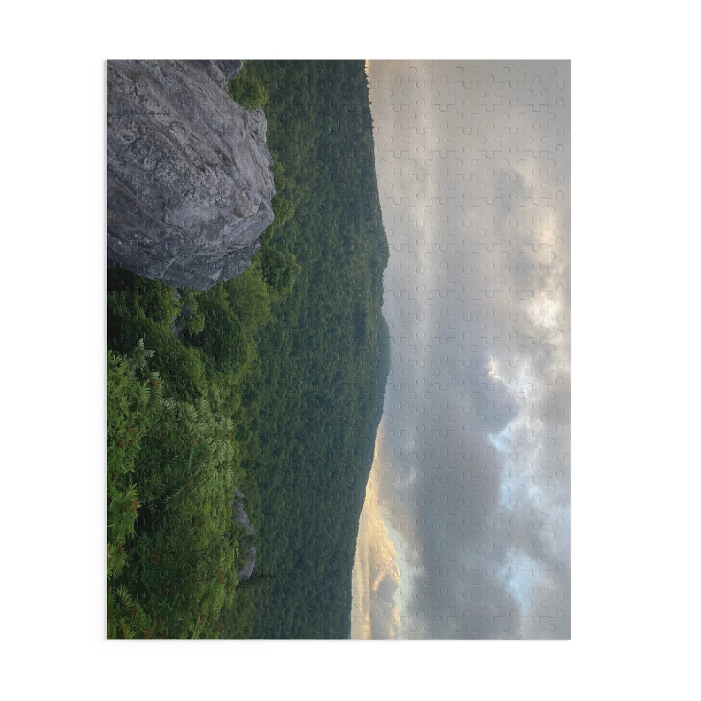 Grayson Highlands Mountain View Puzzle — 120/252/500-Piece Landscape Jigsaw