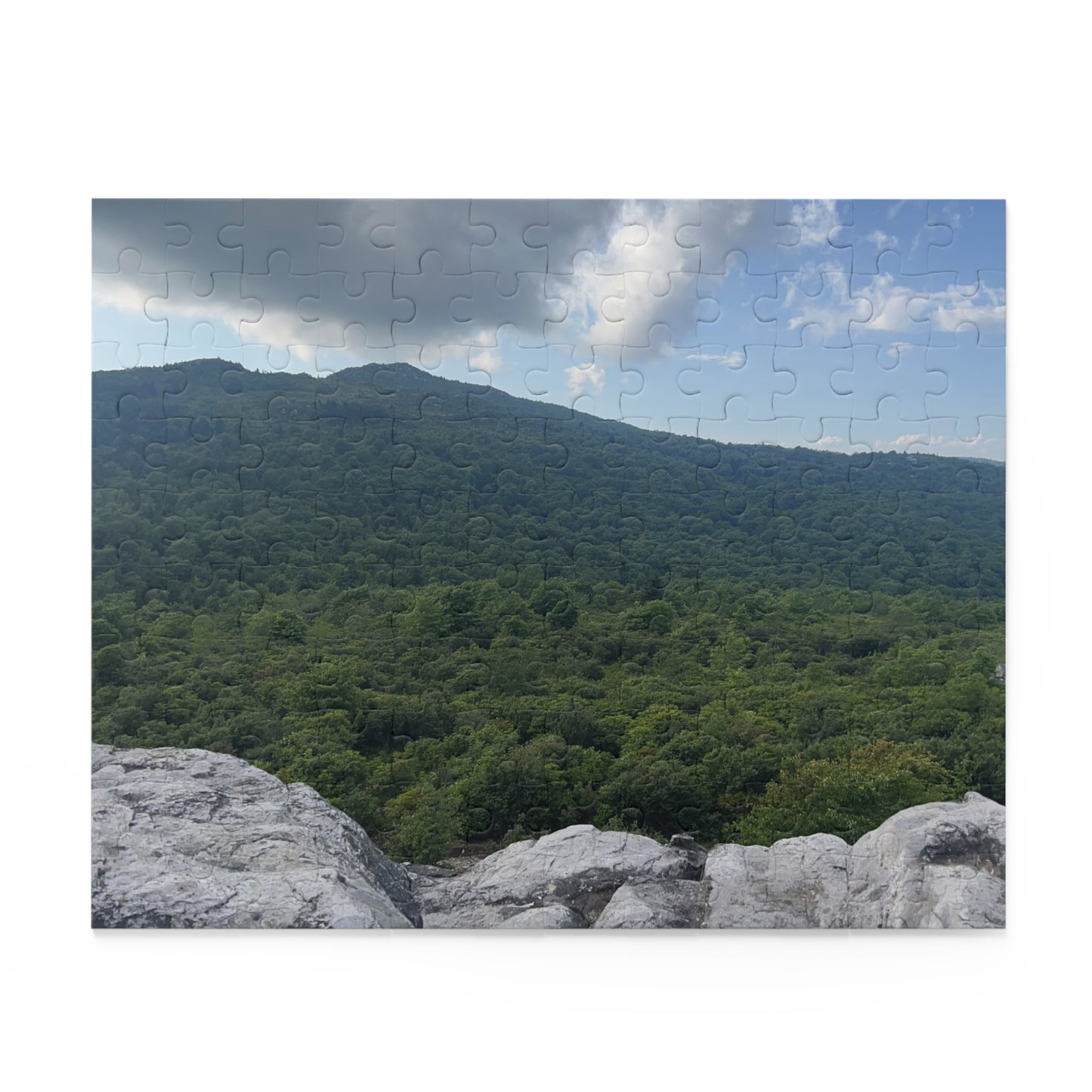 Mountain Vista Jigsaw Puzzle — Scenic Summit Landscape (120/252/500 Pieces)