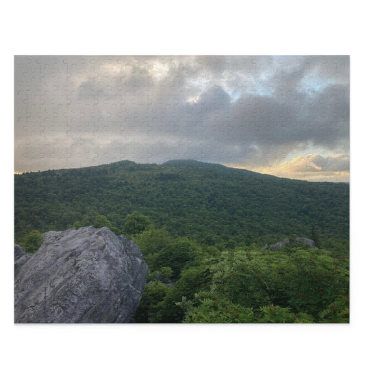 Grayson Highlands Mountain View Puzzle — 120/252/500-Piece Landscape Jigsaw