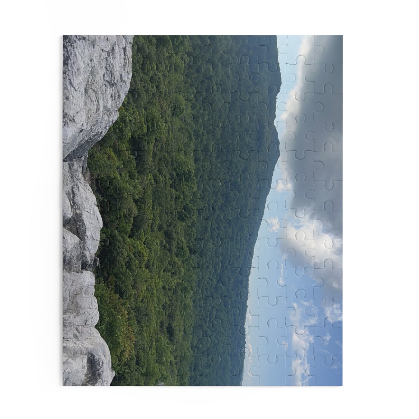 Mountain Vista Jigsaw Puzzle — Scenic Summit Landscape (120/252/500 Pieces)