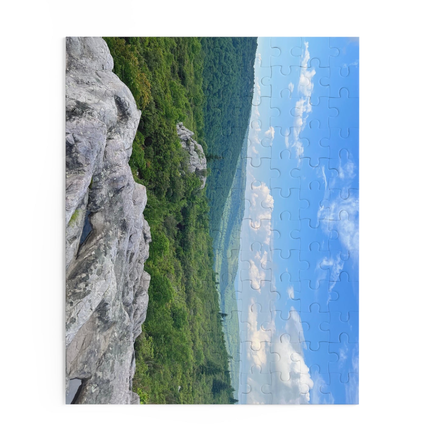 Scenic Mountain View Puzzle — 120/252/500-Piece Jigsaw